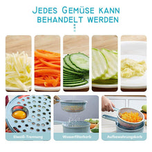 Laden Sie das Bild in den Galerie-Viewer, 9 in 1 Multifunktionaler Gemüsehobel Satz