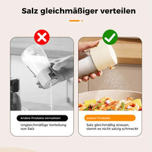 Laden Sie das Bild in den Galerie-Viewer, Salzstreuer Gewürzspender mit verstellbarem Einfüllstutzen