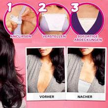 Laden Sie das Bild in den Galerie-Viewer, Nahtloses Bandeau Blocktuch mit Spaltsicherer Snap-On