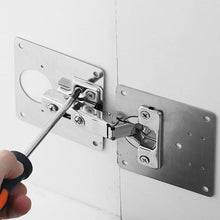 Laden Sie das Bild in den Galerie-Viewer, Praktisches Schranktürscharnier-Set