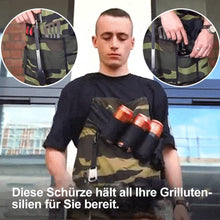 Laden Sie das Bild in den Galerie-Viewer, Taktische Grillschürze