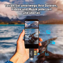 Laden Sie das Bild in den Galerie-Viewer, 3 in 1 OTG-Kartenleser
