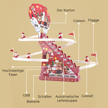 Laden Sie das Bild in den Galerie-Viewer, Weihnachtsmann elektrisches und rutschgleitendes Spielzeug