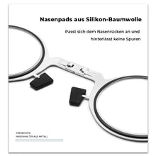 Laden Sie das Bild in den Galerie-Viewer, Ultraleichte Falt-Lesebrille mit Blauschutz