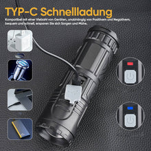 Laden Sie das Bild in den Galerie-Viewer, 🔦🔦🔦Zoom helle Taschenlampe