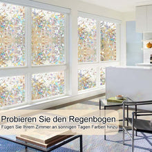 Laden Sie das Bild in den Galerie-Viewer, 3D-Regenbogenfensterfolie - PVC-Brechung & kein Kleber