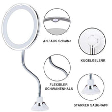 Laden Sie das Bild in den Galerie-Viewer, Vergrößerun-Schminkspiegel mit Licht geeignet für Schminken mit hoher Genauigkeit