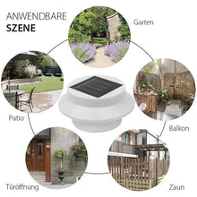 Laden Sie das Bild in den Galerie-Viewer, Solarbetriebene Dachrinnenlichter