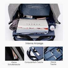 Laden Sie das Bild in den Galerie-Viewer, Anti-Diebstahl Rucksack