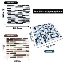 Laden Sie das Bild in den Galerie-Viewer, Selbstklebende 3D Fliesenaufkleber, 4 Stücke