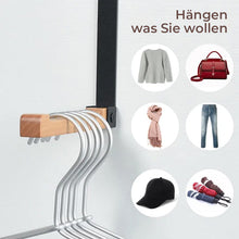 Laden Sie das Bild in den Galerie-Viewer, Türhaken aus Massivholz