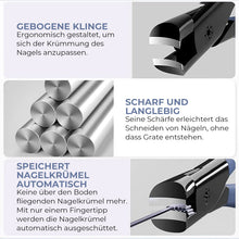 Laden Sie das Bild in den Galerie-Viewer, 🎉Nagelknipser aus rostfreiem Stahl