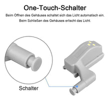 Laden Sie das Bild in den Galerie-Viewer, Bequee Super Hell LED Scharnierlicht(10 Stück)