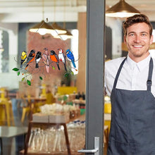 Laden Sie das Bild in den Galerie-Viewer, Vögel Glasmalerei Fensterbehänge🐦