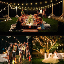 Laden Sie das Bild in den Galerie-Viewer, Solarbetriebene LED-Lichterketten für den Außenbereich