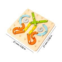 Laden Sie das Bild in den Galerie-Viewer, Montessori-Steckbrettpuzzle