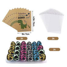 Laden Sie das Bild in den Galerie-Viewer, 24 Stück Dinosaurier-Ei-Schlupfkarte