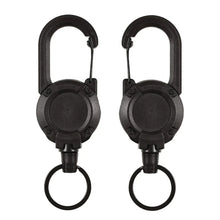 Laden Sie das Bild in den Galerie-Viewer, Automatisch einziehbarer Schlüsselanhänger aus Drahtseil für den Außenbereich