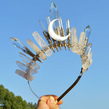 Laden Sie das Bild in den Galerie-Viewer, Handgemachte natürliche Kristall Krone