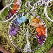 Laden Sie das Bild in den Galerie-Viewer, Baum des Lebens Schlüsselanhänger