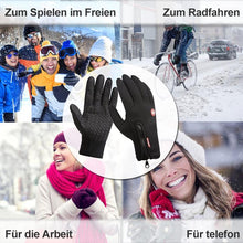 Laden Sie das Bild in den Galerie-Viewer, Premiume warme winddichte wasserdichte Touchscreen Handschuhe Unisex