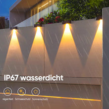 Laden Sie das Bild in den Galerie-Viewer, Superhelle Solar-Wandleuchte