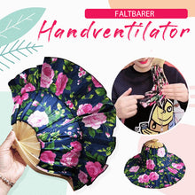 Laden Sie das Bild in den Galerie-Viewer, Bambus Faltbarer Handventilator Sonnenhut
