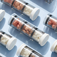 Laden Sie das Bild in den Galerie-Viewer, Tragbare wöchentliche Pillendose mit großem Fassungsvermögen