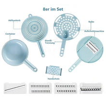 Laden Sie das Bild in den Galerie-Viewer, 9 in 1 Multifunktionaler Gemüsehobel Satz