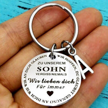 Laden Sie das Bild in den Galerie-Viewer, Zu meinem Sohn / meiner Tochter Schlüsselbund