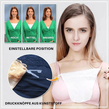 Laden Sie das Bild in den Galerie-Viewer, Nahtloses Bandeau Blocktuch mit Spaltsicherer Snap-On