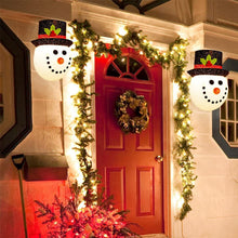 Laden Sie das Bild in den Galerie-Viewer, Weihnachtsveranda Schneemann Lampenschirm