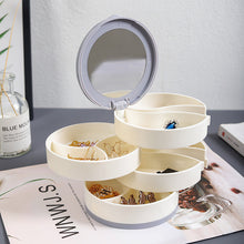 Laden Sie das Bild in den Galerie-Viewer, Mehrschichtige drehbare Schmuckschatulle