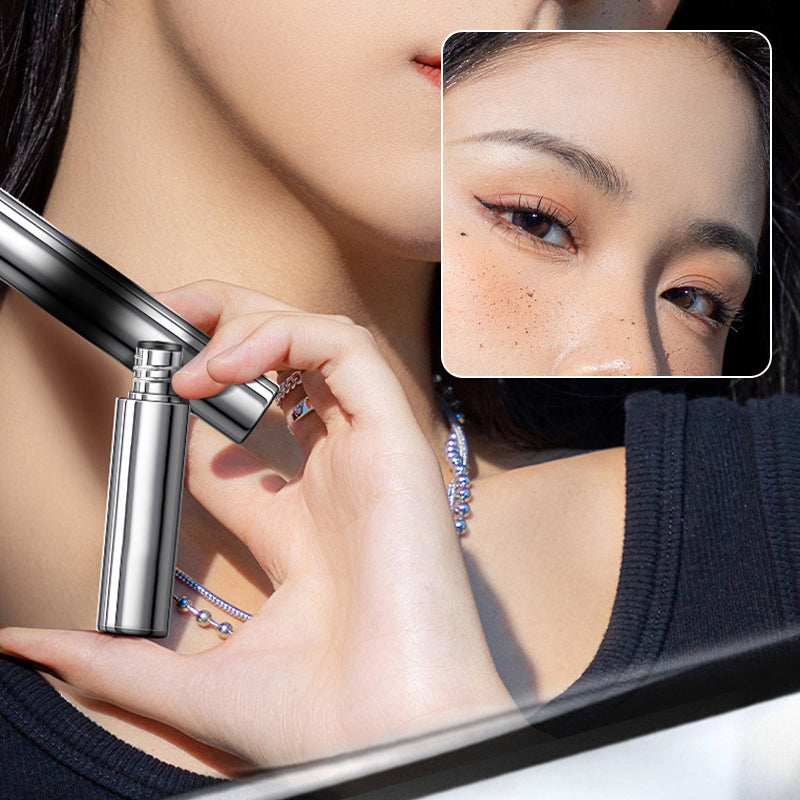 3-teilige Glitzer-Mascara Set – Wasserfeste Diamant-Wimperntusche In Silber, Roségold & Lila