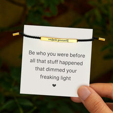 Laden Sie das Bild in den Galerie-Viewer, ✨Armband „UNF CK YOURSELF“✨