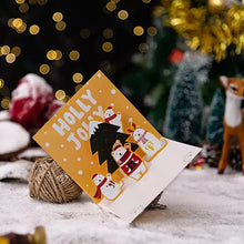 Laden Sie das Bild in den Galerie-Viewer, 3D Weihnachtskarten