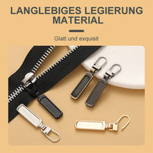 Laden Sie das Bild in den Galerie-Viewer, Werkzeugloser abnehmbarer stilvoller Reißverschluss (5 STÜCKE/PACKUNG)