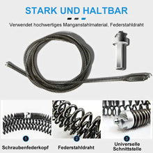 Laden Sie das Bild in den Galerie-Viewer, Rohr Ausbaggerung Feder