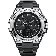 Laden Sie das Bild in den Galerie-Viewer, Multifunktionale wasserdichte elektronische Uhr