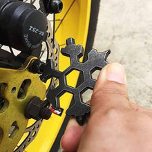 Laden Sie das Bild in den Galerie-Viewer, 18-in-1 Edelstahl Schneeflocken Multi-tool