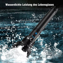 Laden Sie das Bild in den Galerie-Viewer, 🔥Schlussverkauf🔥Wiederaufladbare taktische LED-Laser-Taschenlampe