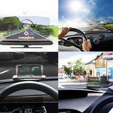 Laden Sie das Bild in den Galerie-Viewer, Auto Handyhalterung mit Navigation-Projektor & kabelloses Aufladen