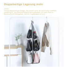 Laden Sie das Bild in den Galerie-Viewer, 6-Taschen faltbare hängende Handtasche Organizer -Miwill