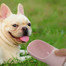 Laden Sie das Bild in den Galerie-Viewer, 2- in- 1 Tragbare Wasserflasche für Haustier