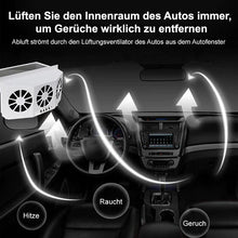 Laden Sie das Bild in den Galerie-Viewer, Solarbetriebener Fahrzeugabluftventilator