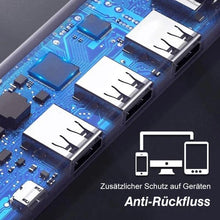 Laden Sie das Bild in den Galerie-Viewer, Hochgeschwindigkeits-USB-Hub mit mehreren Anschlüssen