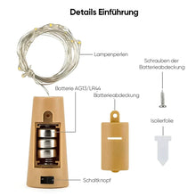 Laden Sie das Bild in den Galerie-Viewer, 🍾LED-Weinflaschenlichter Kork Nachtlicht DIY Decor Lift