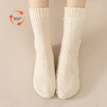 Laden Sie das Bild in den Galerie-Viewer, Kuschelige Unisex-Winter-Thermosocken aus Samt