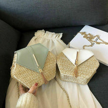 Laden Sie das Bild in den Galerie-Viewer, 2019 neue geflochtene Handtasche