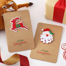 Laden Sie das Bild in den Galerie-Viewer, Weihnachtsgrußkarten aus Kraftpapier